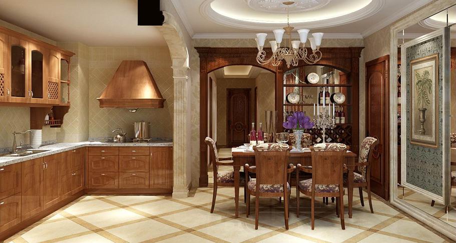 萊安逸境183平方美式風格設(shè)計方案