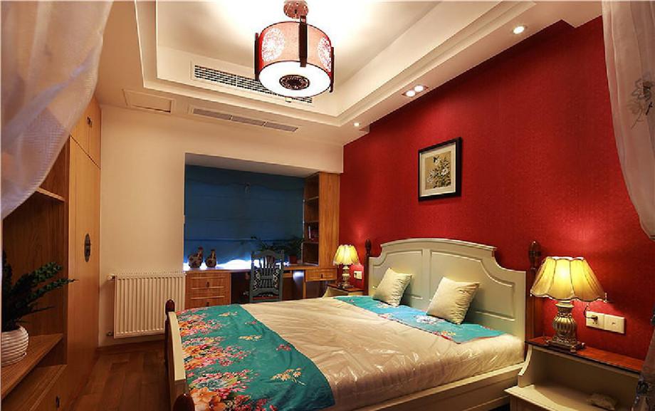 綠地曲江名城106平米美式設(shè)計方案