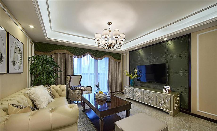 交大醫(yī)學(xué)院130平米美式設(shè)計(jì)方案