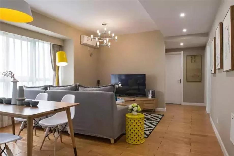 蘭喬圣菲118平米現(xiàn)代簡約設(shè)計(jì)方案