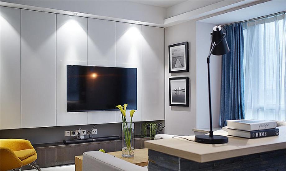 航天城小區(qū)85平米現(xiàn)代簡(jiǎn)約設(shè)計(jì)方案