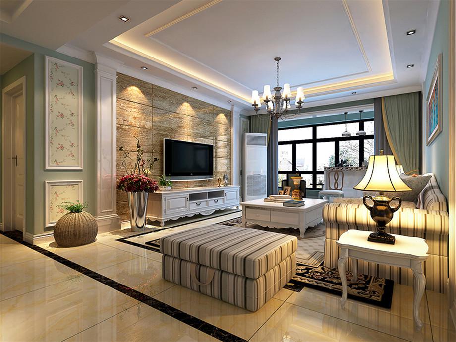 天朗大興郡120平歐式風格設計方案