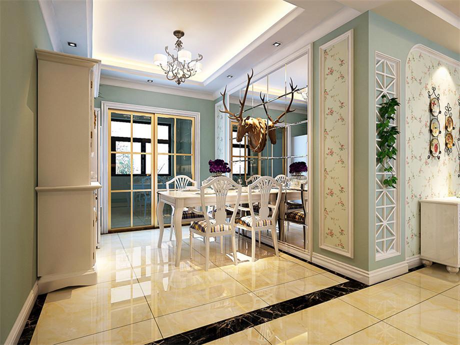 天朗大興郡120平歐式風格設計方案