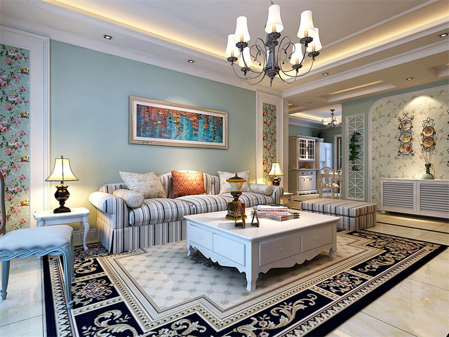 天朗大興郡120平歐式風格設計方案