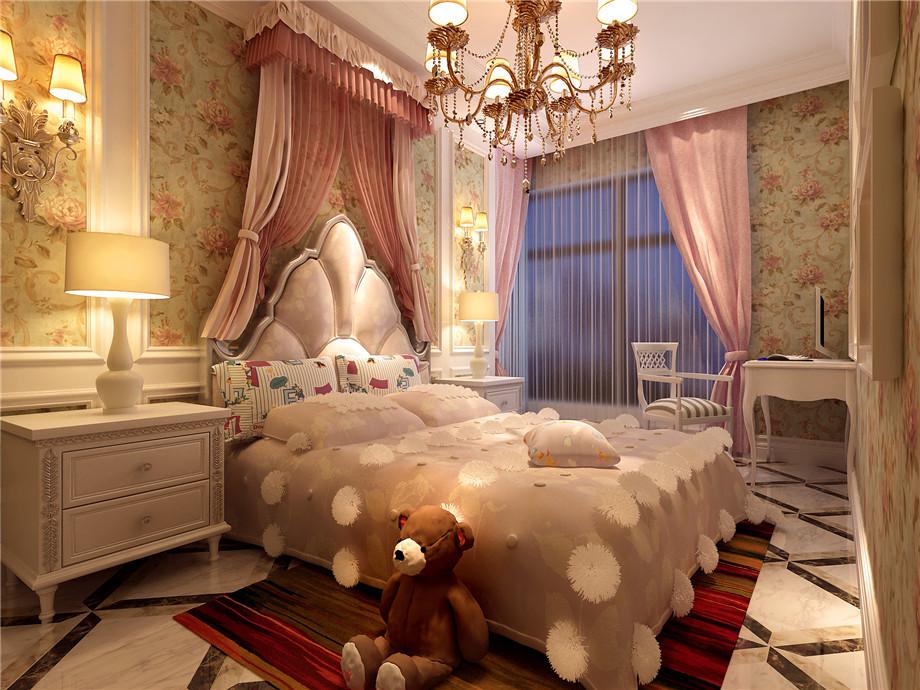 曲江亮麗家園135平歐式風(fēng)格設(shè)計(jì)方案