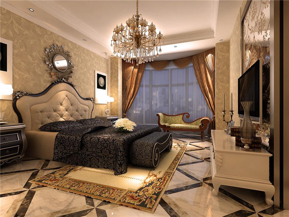 曲江亮麗家園135平歐式風(fēng)格設(shè)計(jì)方案