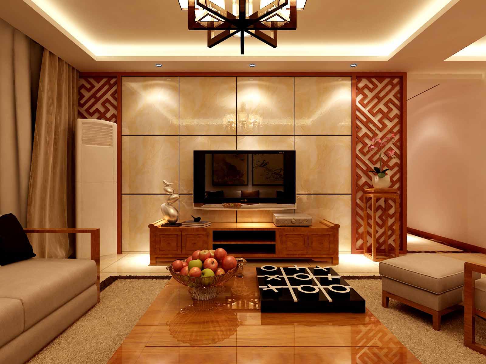 紫薇風(fēng)尚小區(qū)137平米新中式風(fēng)格設(shè)計方案