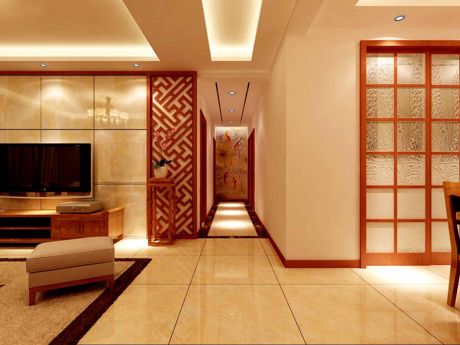 紫薇風(fēng)尚小區(qū)137平米新中式風(fēng)格設(shè)計方案