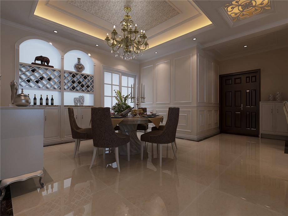 金輝世界城120平歐式風(fēng)格設(shè)計(jì)方案