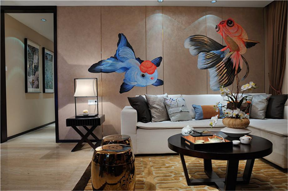 西市佳境135平米新中式設(shè)計方案