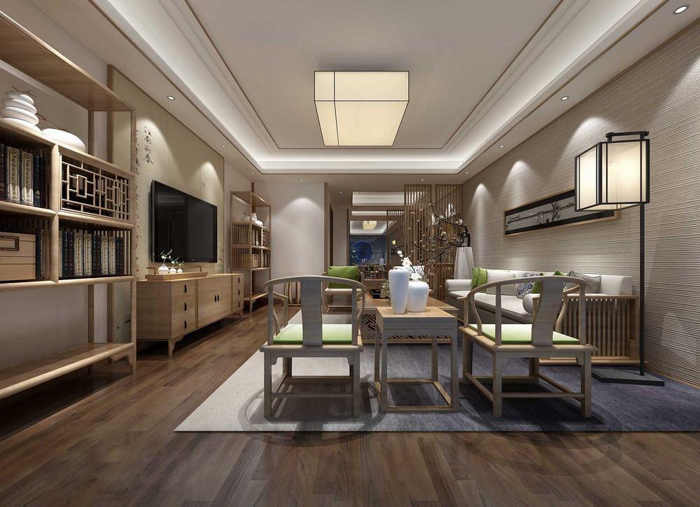 中海熙岸社區(qū) 130平米 新中式