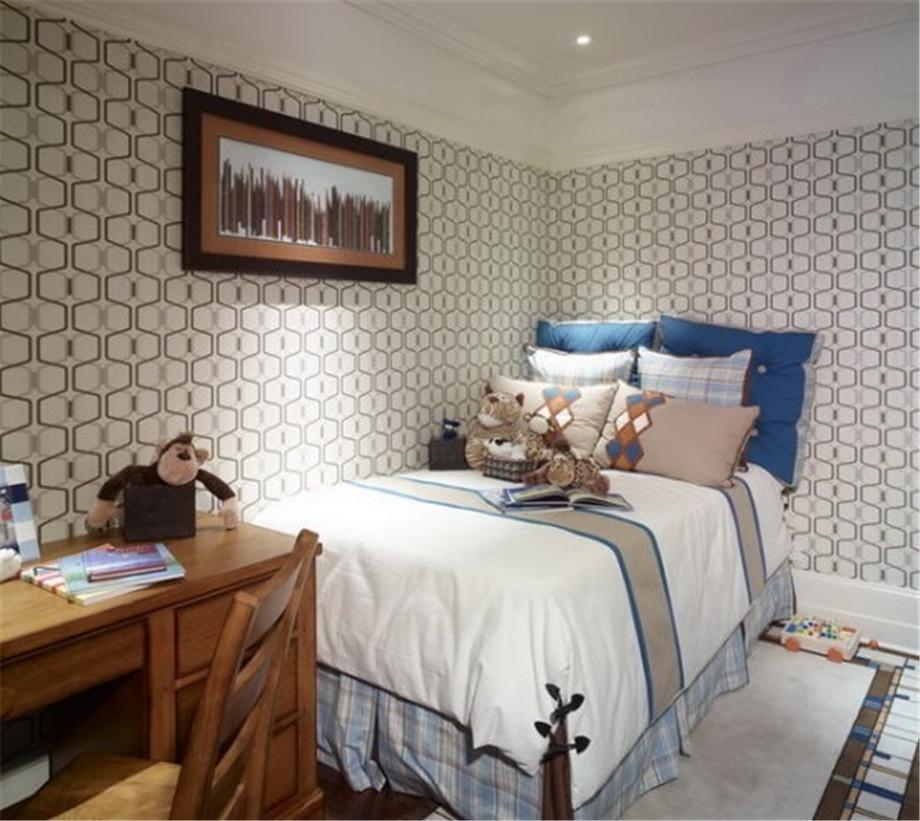 航天城125平美式風(fēng)格設(shè)計案例