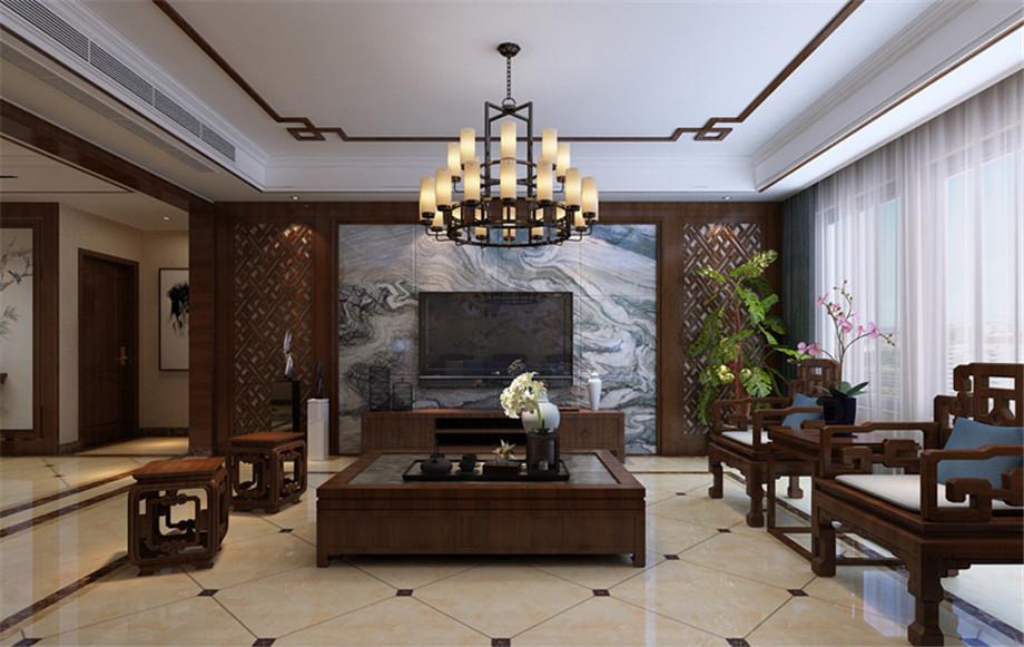 曲江觀邸180平新中式風格設計方案