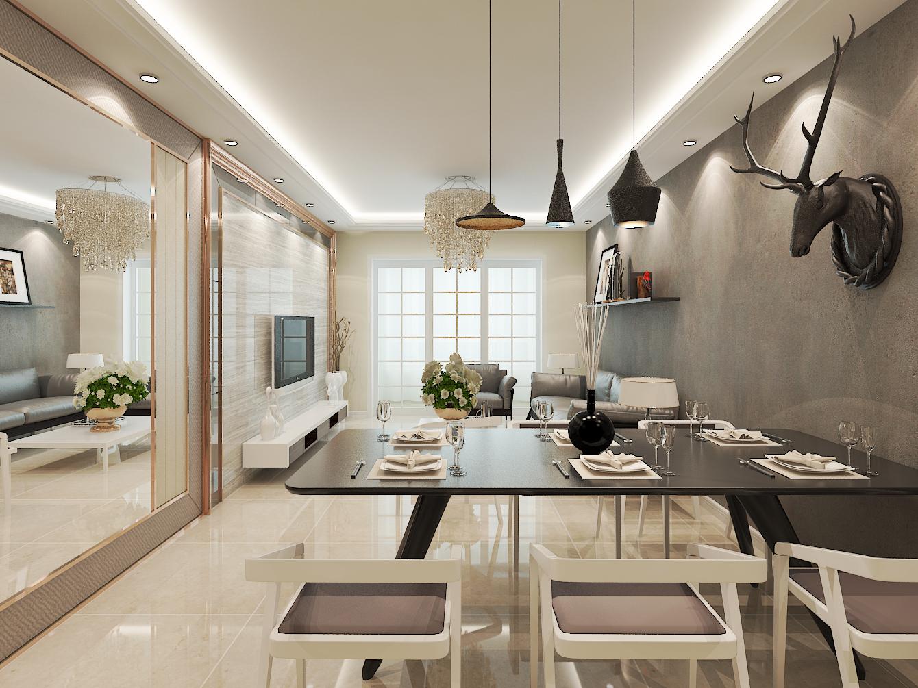 金輝悅府93平簡約風格