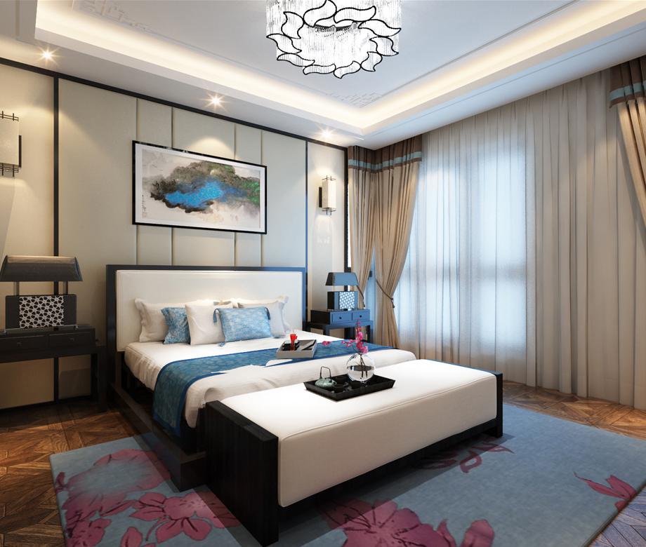 國(guó)熙臺(tái)160平 中國(guó)藍(lán)