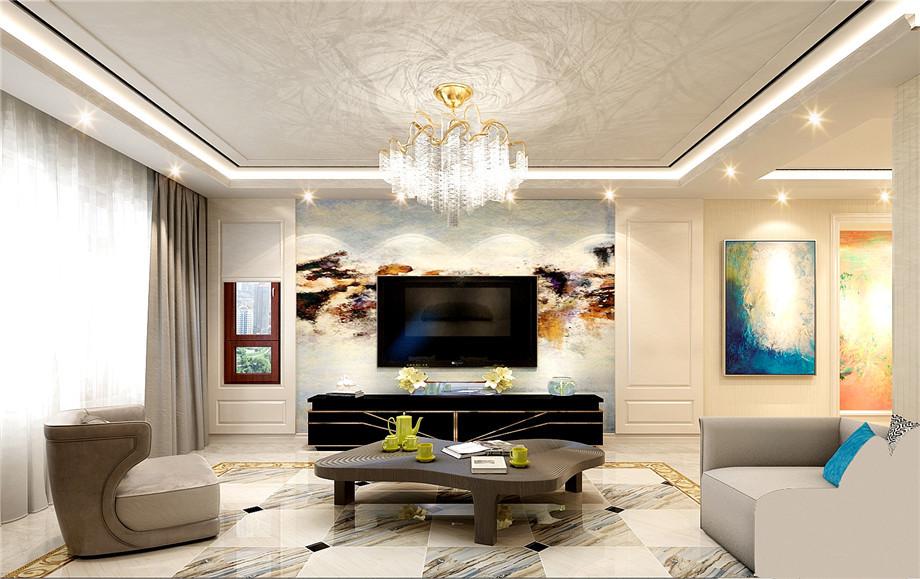 萊茵小城85平現(xiàn)代簡約風格設(shè)計方案