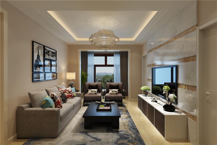 航天城110平現(xiàn)代簡約風(fēng)格設(shè)計(jì)方案