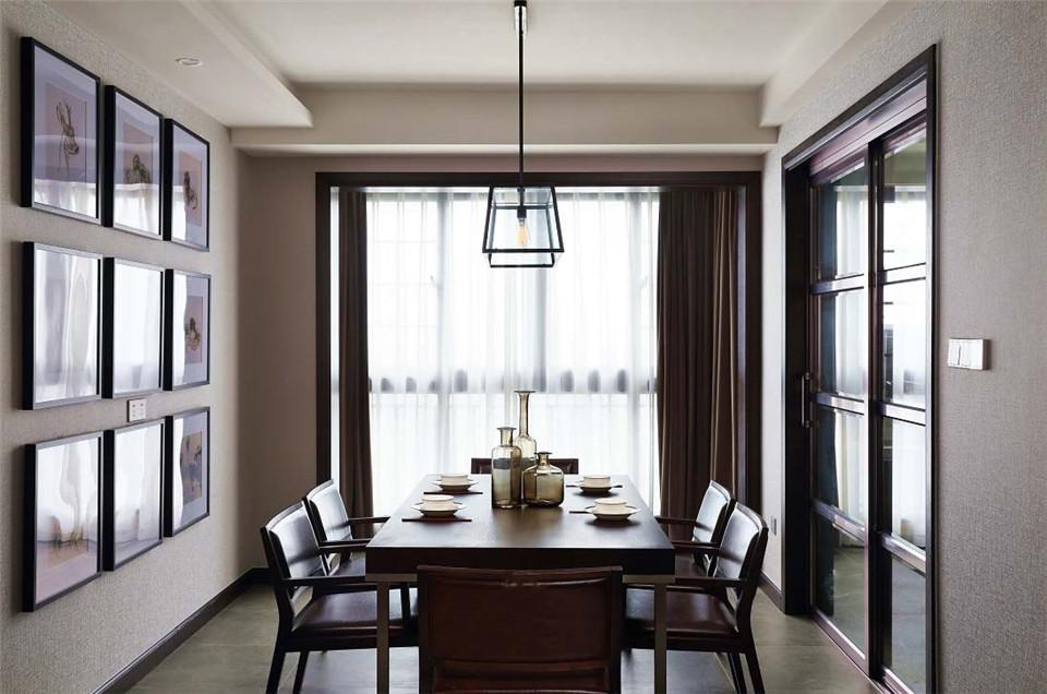 中海開元壹號130平方新中式風格