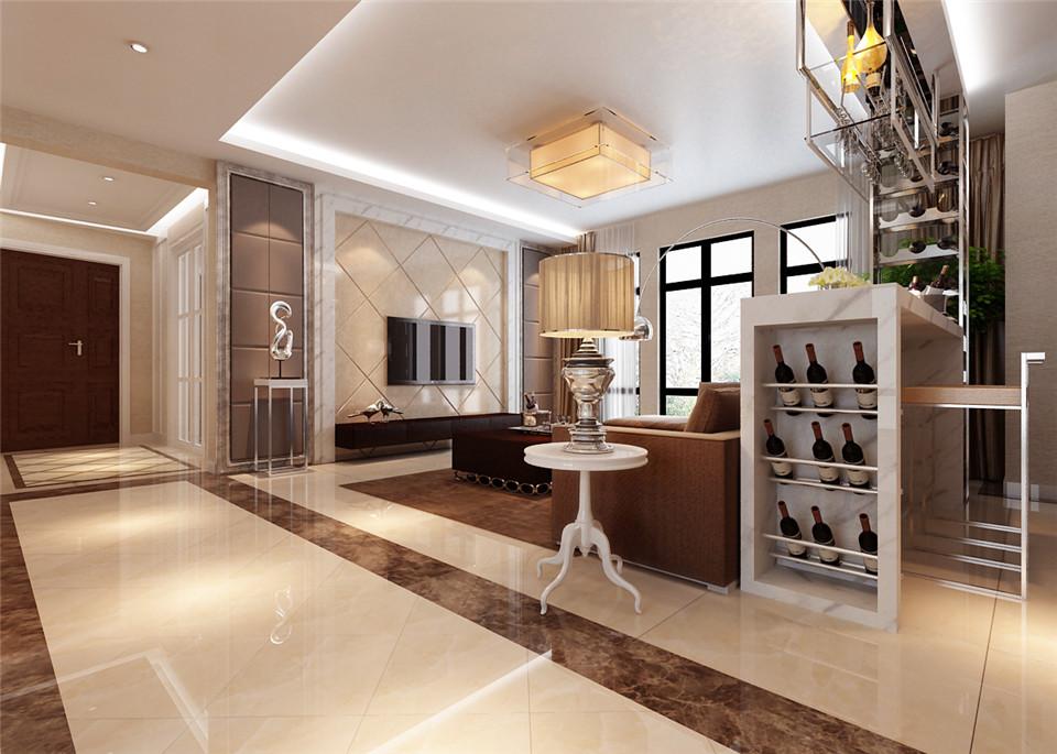 白樺林間180平米簡歐設(shè)計(jì)風(fēng)格