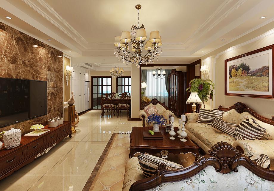 華橋城180平米美式風(fēng)格