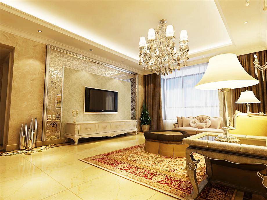 金輝·悅府140平歐式風(fēng)格設(shè)計方案