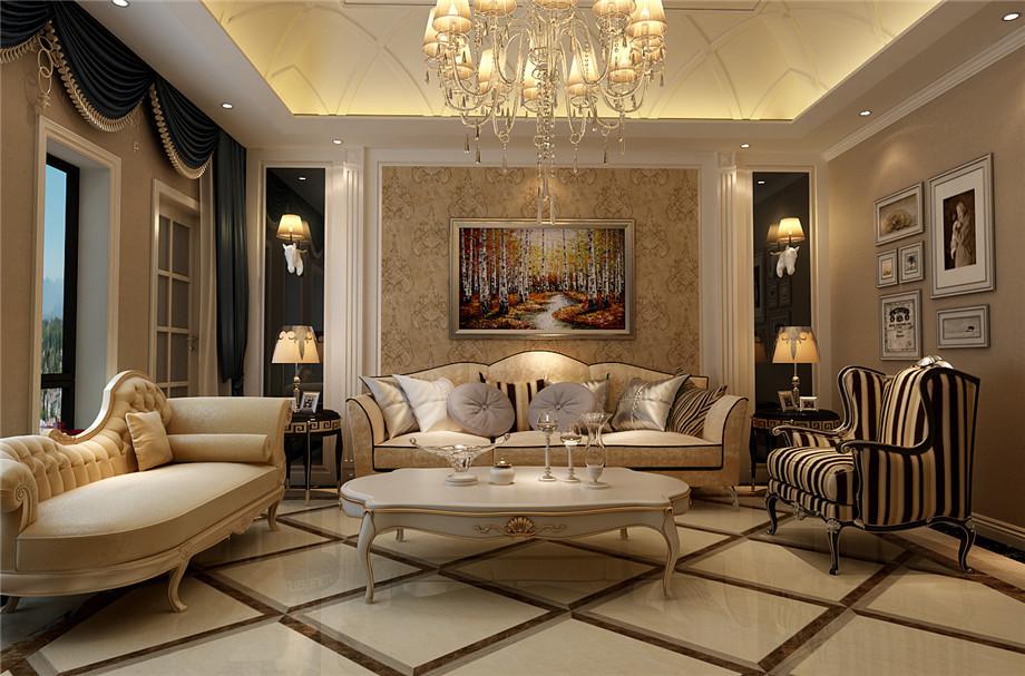 綠地城110平歐式風(fēng)格設(shè)計(jì)方案