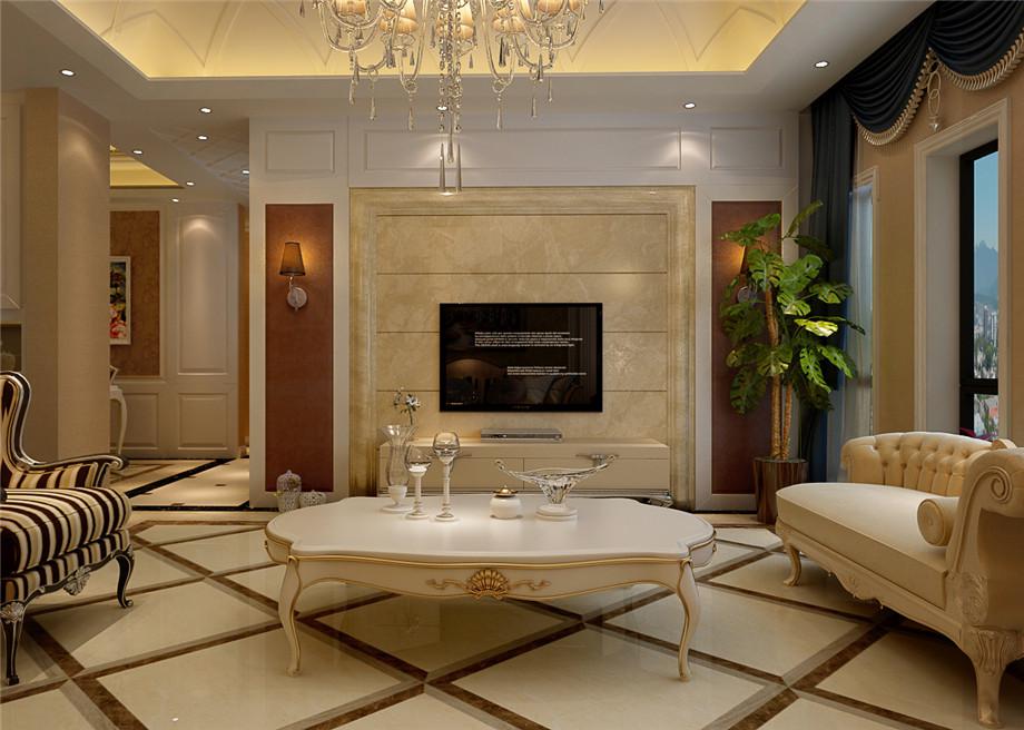 綠地城110平歐式風(fēng)格設(shè)計(jì)方案