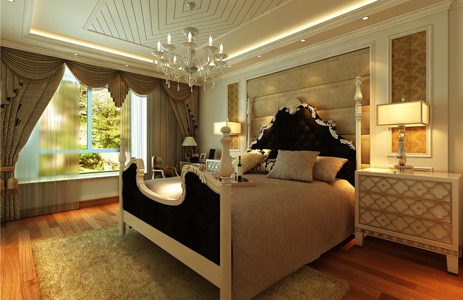 振業(yè)泊公館160平歐式風(fēng)格設(shè)計(jì)方案