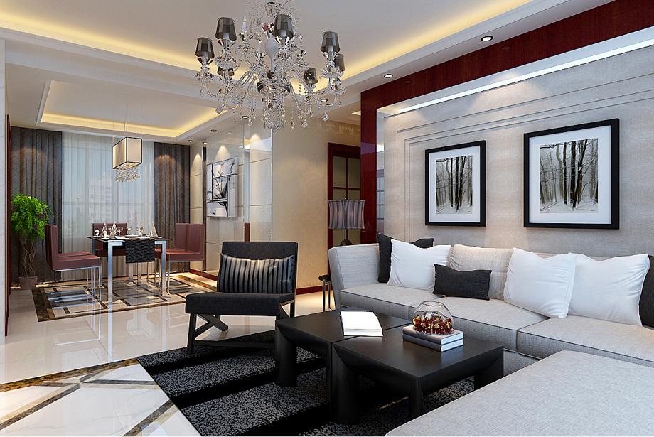 金水灣160平米現(xiàn)代簡(jiǎn)約