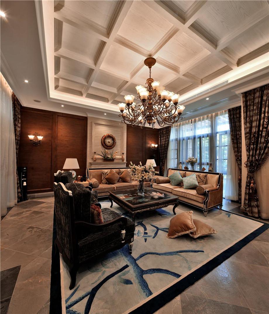 曲江南苑300平米美式設計方案