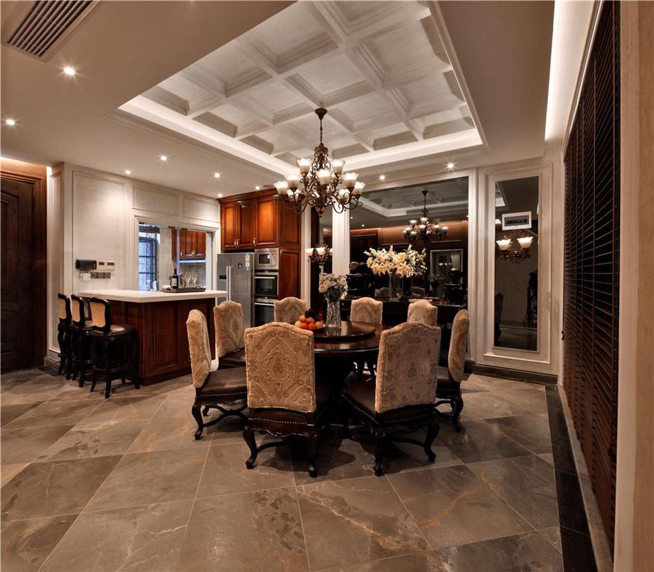 曲江南苑300平米美式設計方案