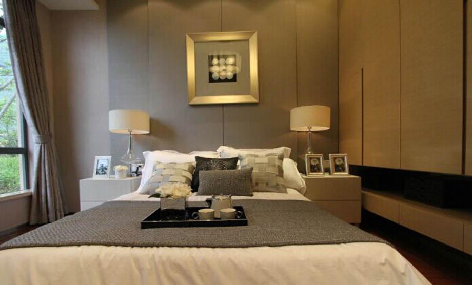 長興園湖曲137m2新中式簡約風(fēng)格