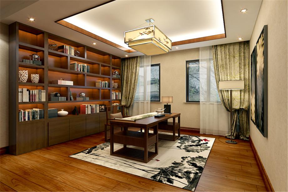 中?！ら_(kāi)元壹號(hào)180平新中式風(fēng)格設(shè)計(jì)方案