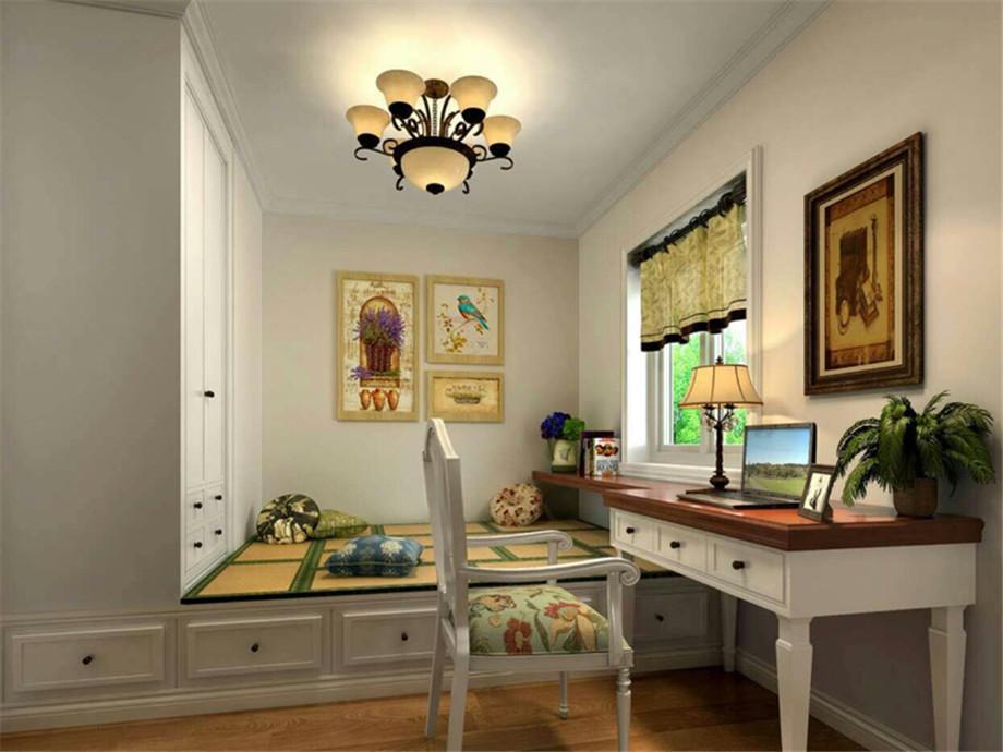 中國(guó)鐵建國(guó)際城90平田園風(fēng)格設(shè)計(jì)方案