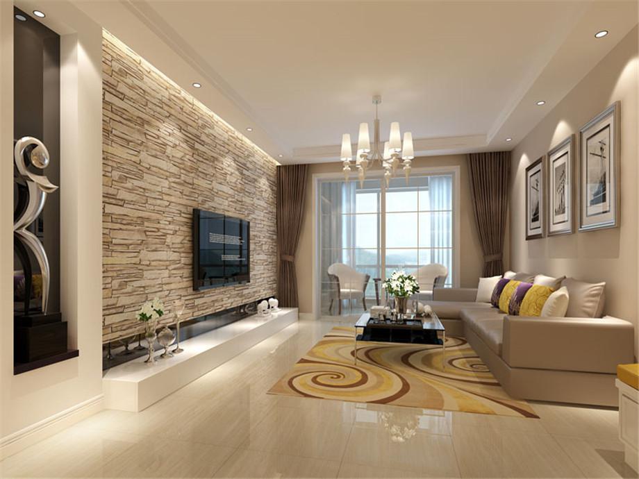 東方世紀(jì)城95平簡約風(fēng)格設(shè)計方案