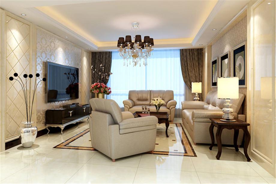 朱雀佳苑100平簡(jiǎn)歐風(fēng)格設(shè)計(jì)方案