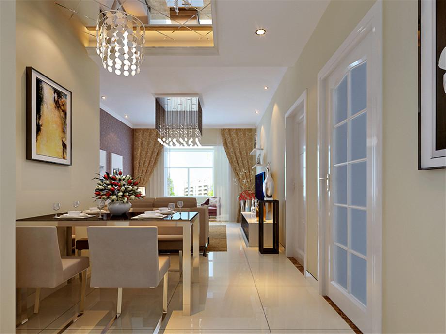 東方世紀城95平簡約風格設(shè)計方案