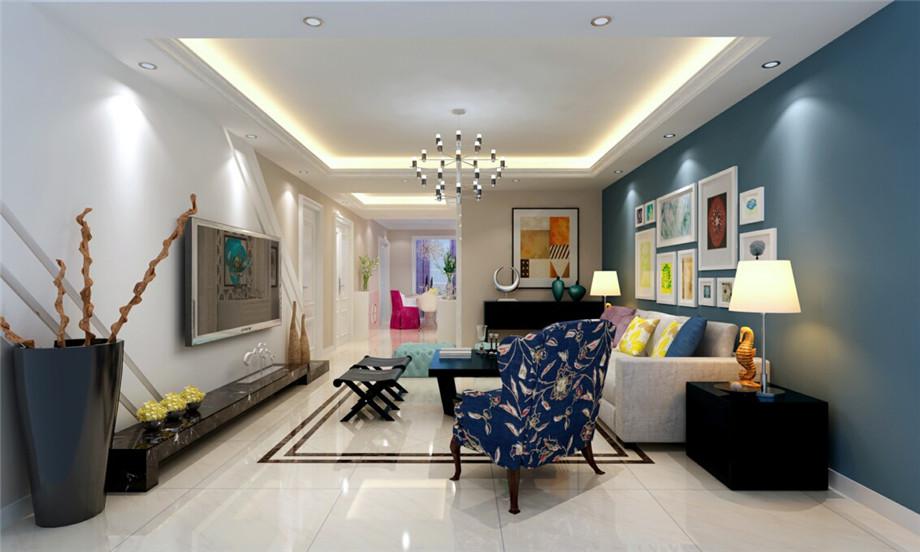 曲江亮麗家園130平簡約風(fēng)格設(shè)計(jì)方案