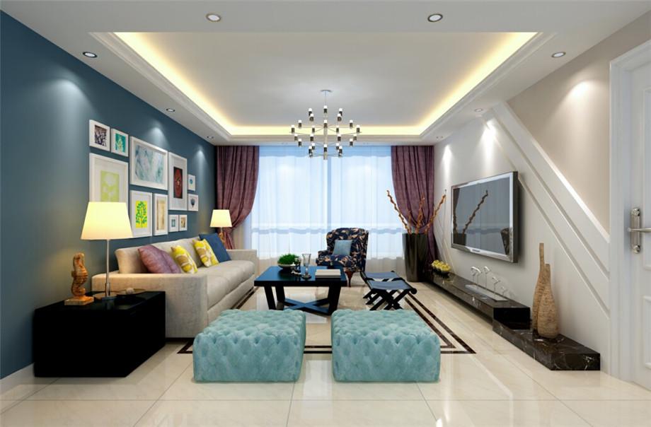 曲江亮麗家園130平簡約風(fēng)格設(shè)計(jì)方案