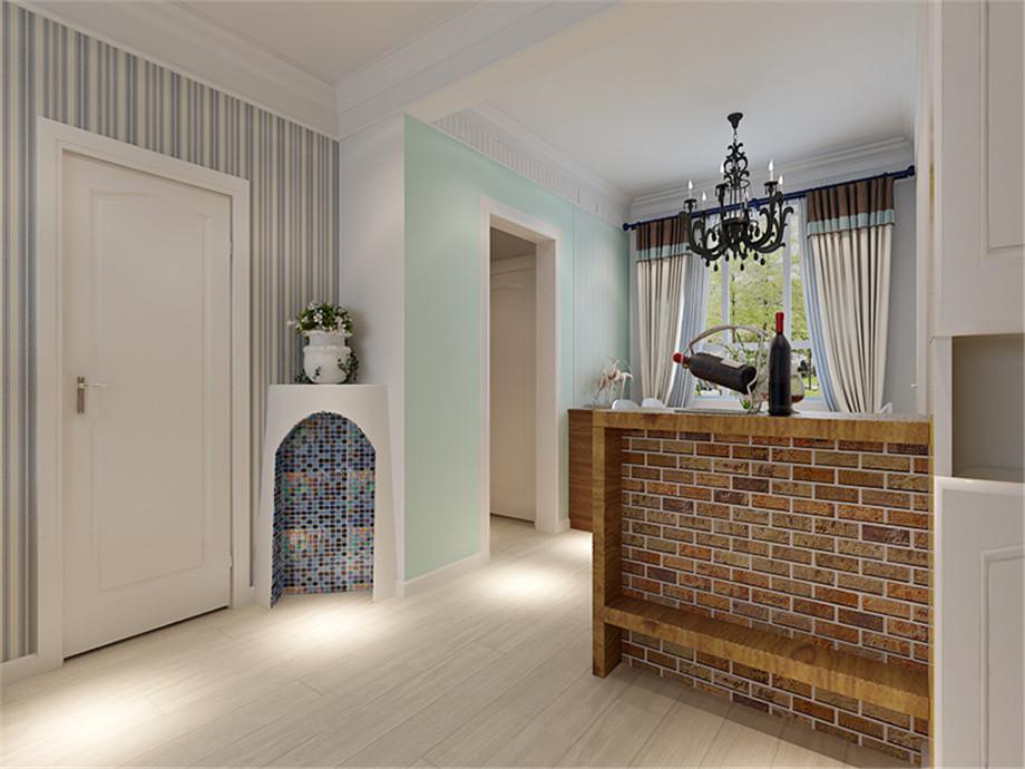 盛龍廣場(chǎng)小區(qū)120平地中海風(fēng)格設(shè)計(jì)方案