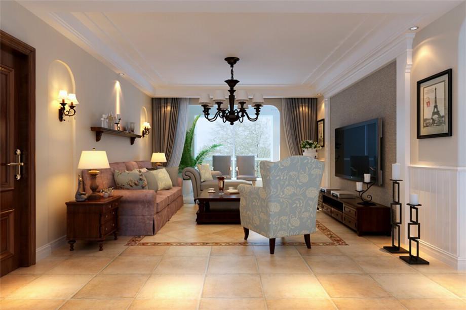 金輝世界城135平美式風(fēng)格設(shè)計(jì)方案