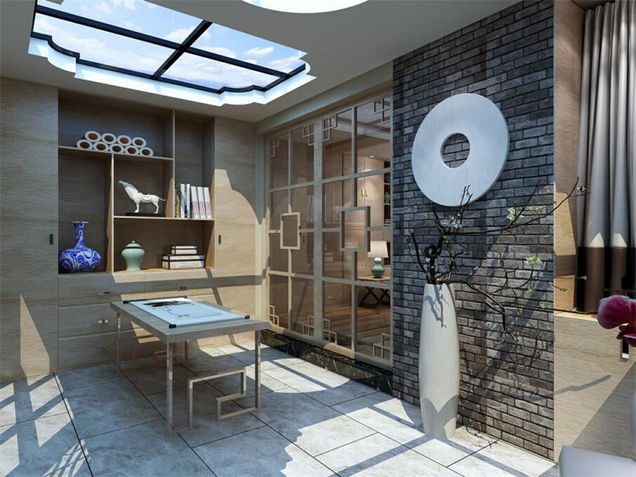  東方世紀(jì)城115平新中式風(fēng)格設(shè)計(jì)方案