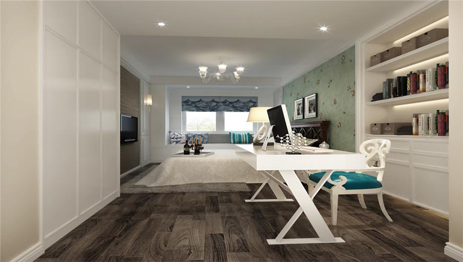 金輝世界城135平美式風格設(shè)計方案