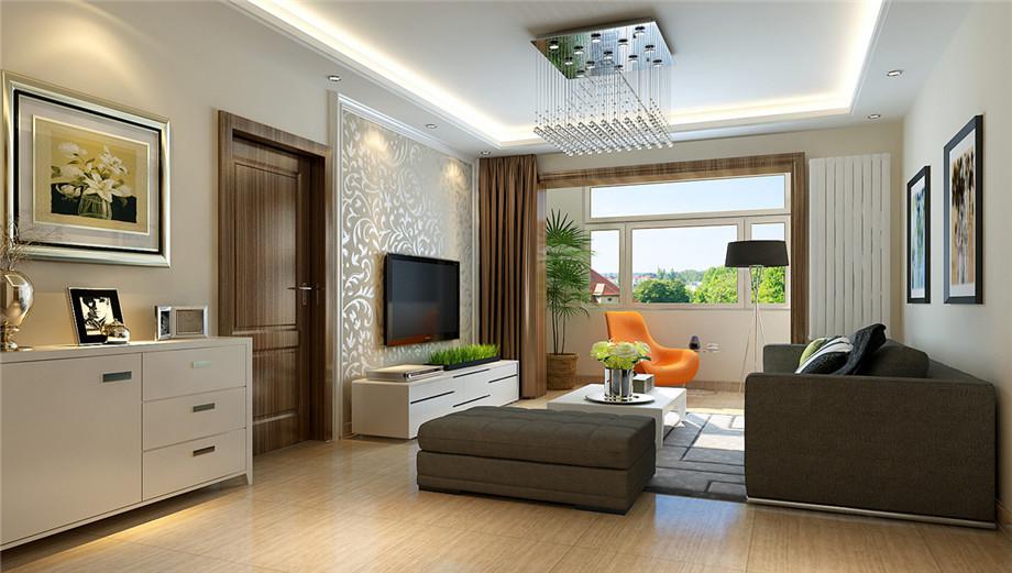 陽(yáng)光麗城85平簡(jiǎn)約風(fēng)格設(shè)計(jì)方案