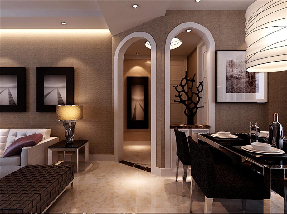 博文苑77平米美式設(shè)計(jì)方案