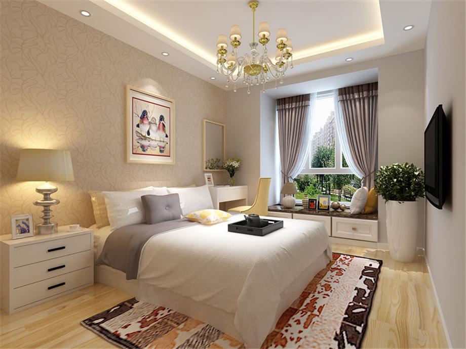 天朗藍(lán)湖樹(shù)98平簡(jiǎn)約風(fēng)格設(shè)計(jì)方案