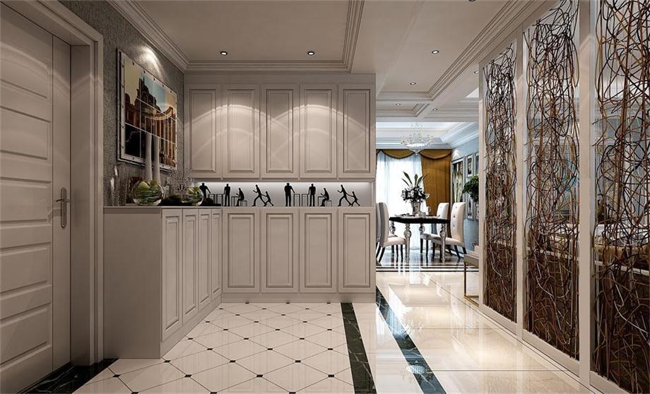 海天華庭123平歐式風(fēng)格設(shè)計(jì)方案