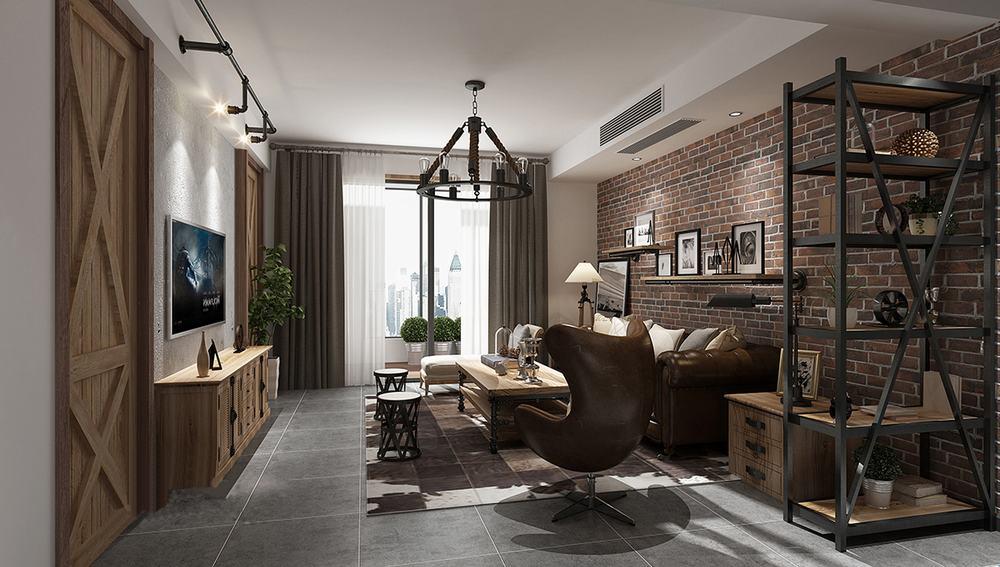 白樺林明天120平米混搭風格設計方案