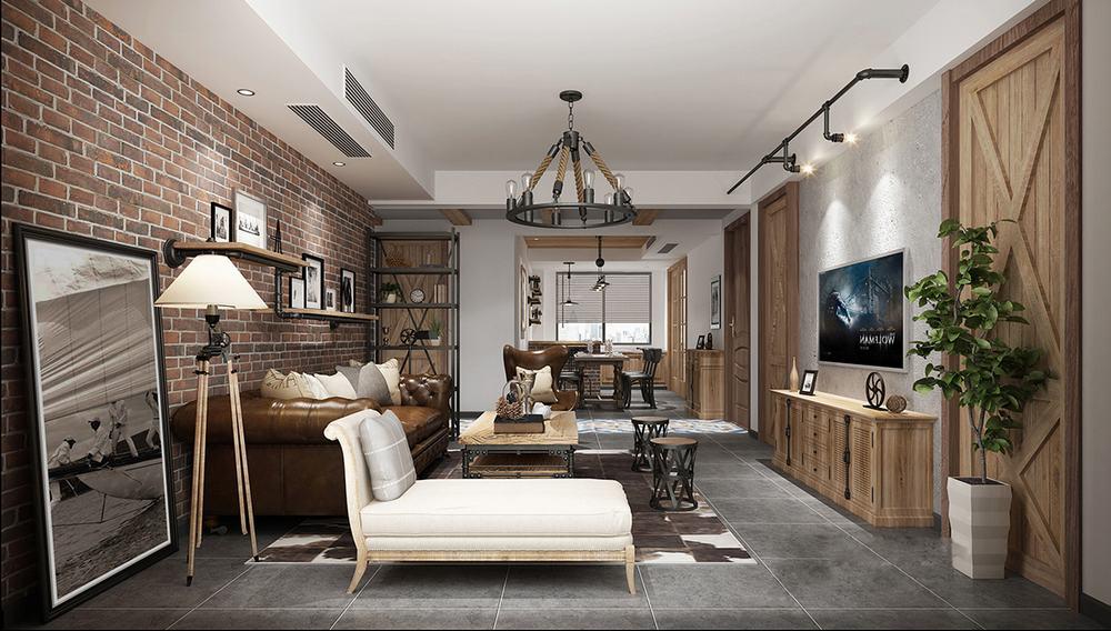 白樺林明天120平米混搭風格設計方案