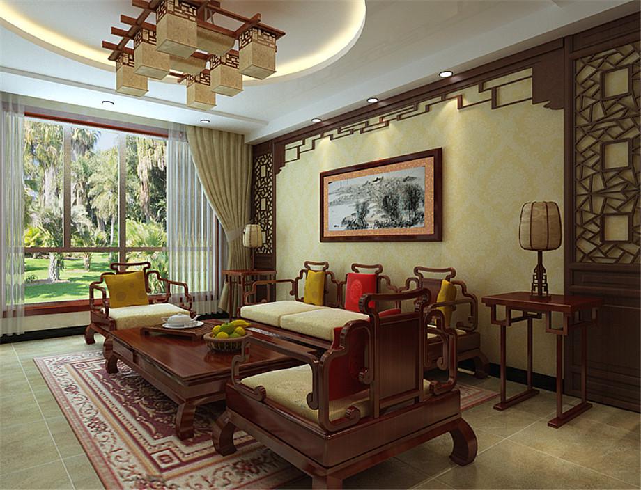 首創(chuàng)國際城149平中式風(fēng)格設(shè)計方案